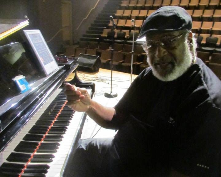 James Polk seat at piano